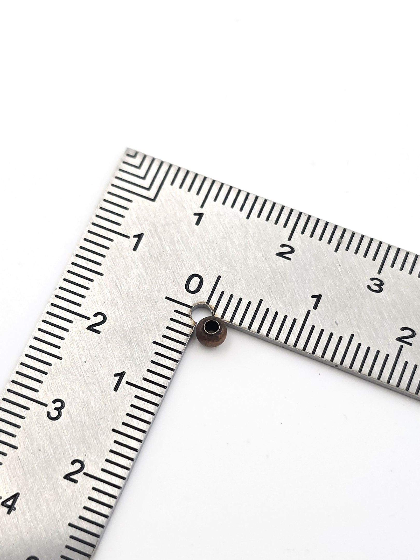 400 x Antique Copper Tiny Round Spacer Beads, 3mm (4108)