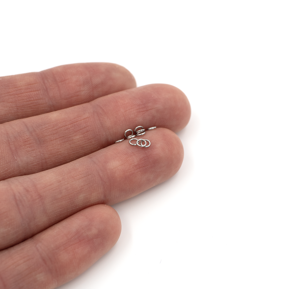200 x Stainless Steel Jump Rings, 3x0.5mm