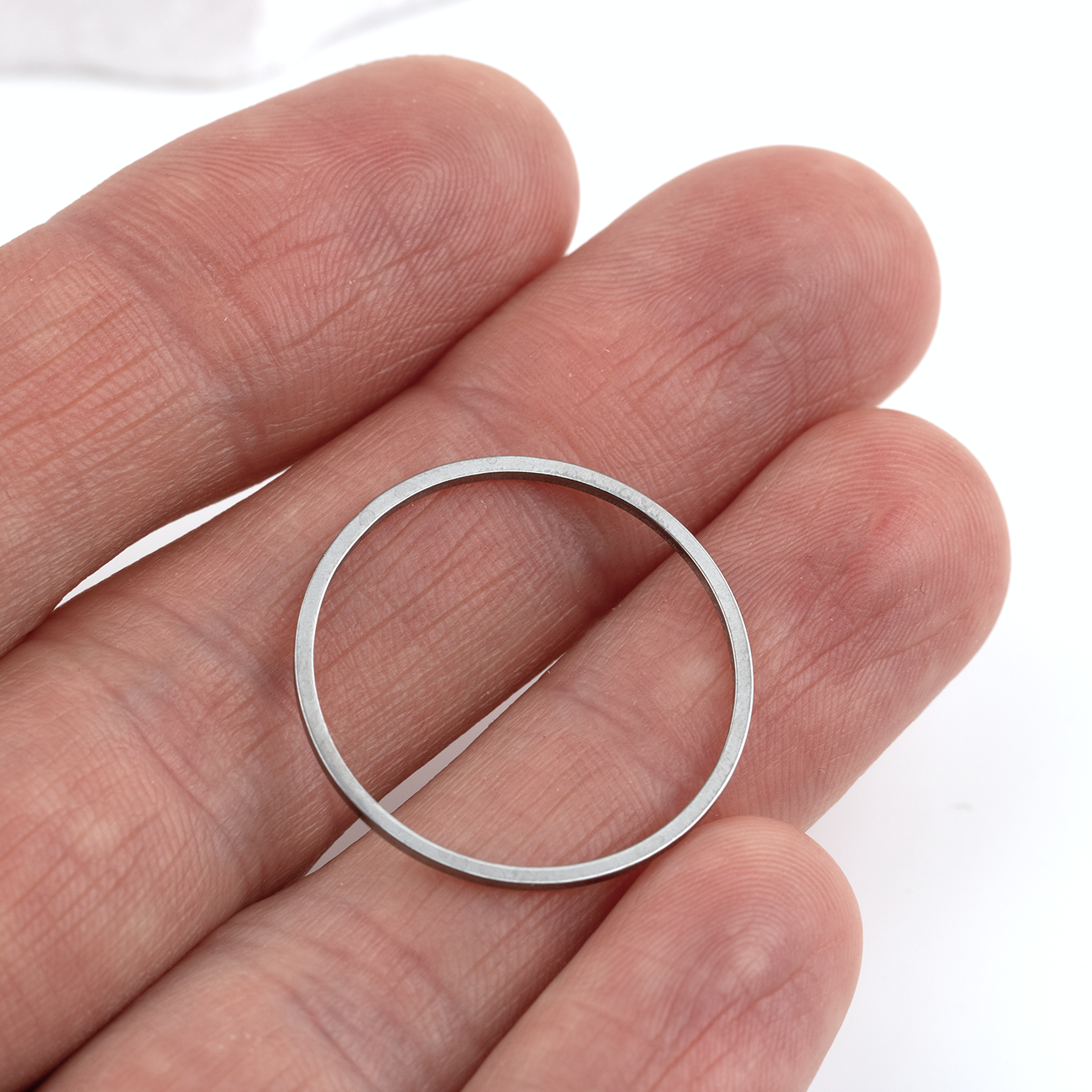10 x Stainless Steel Round Links, 25mm