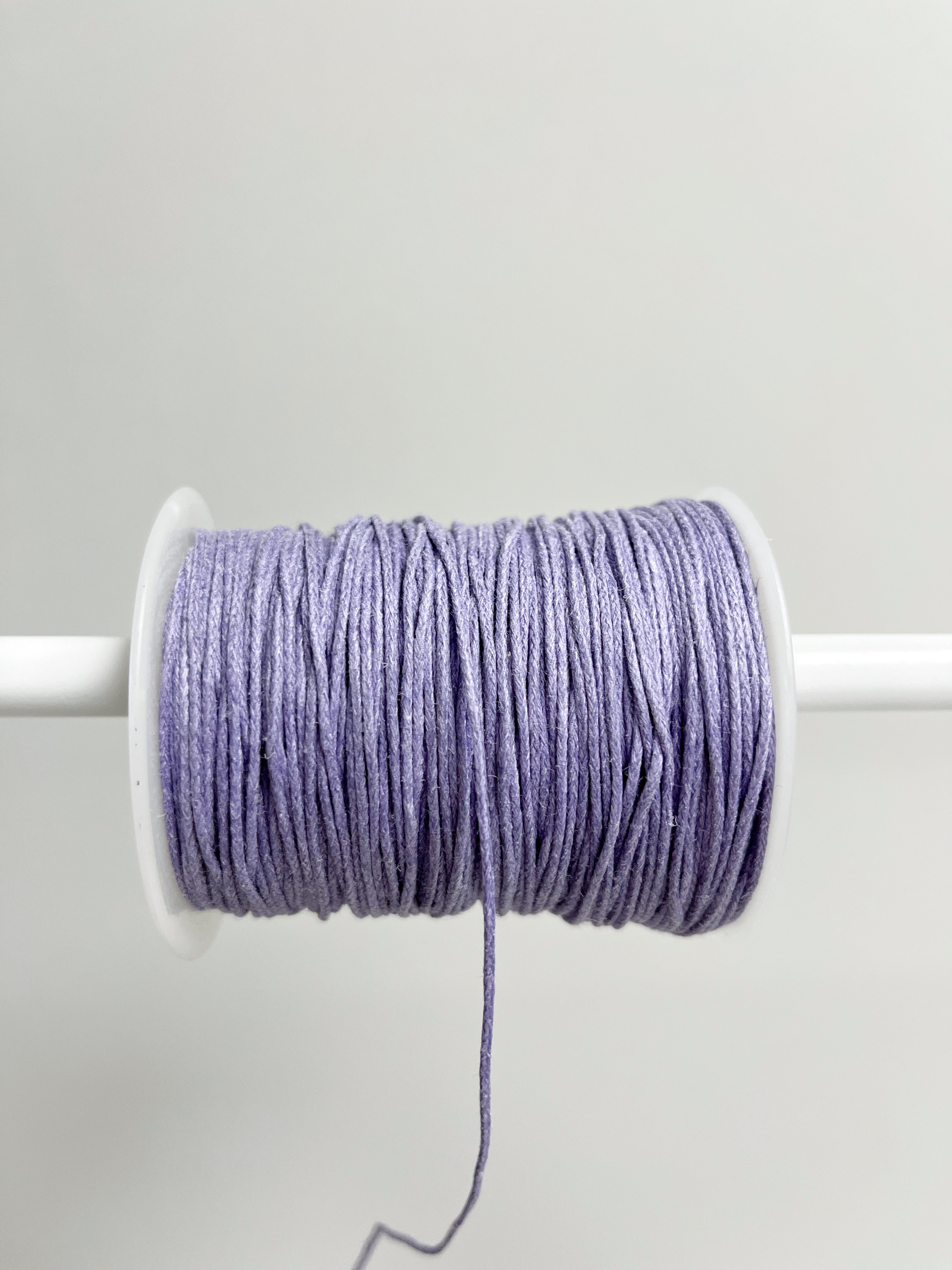 Heather Waxed Cotton Cord, 1mm Cotton Cord (R6)