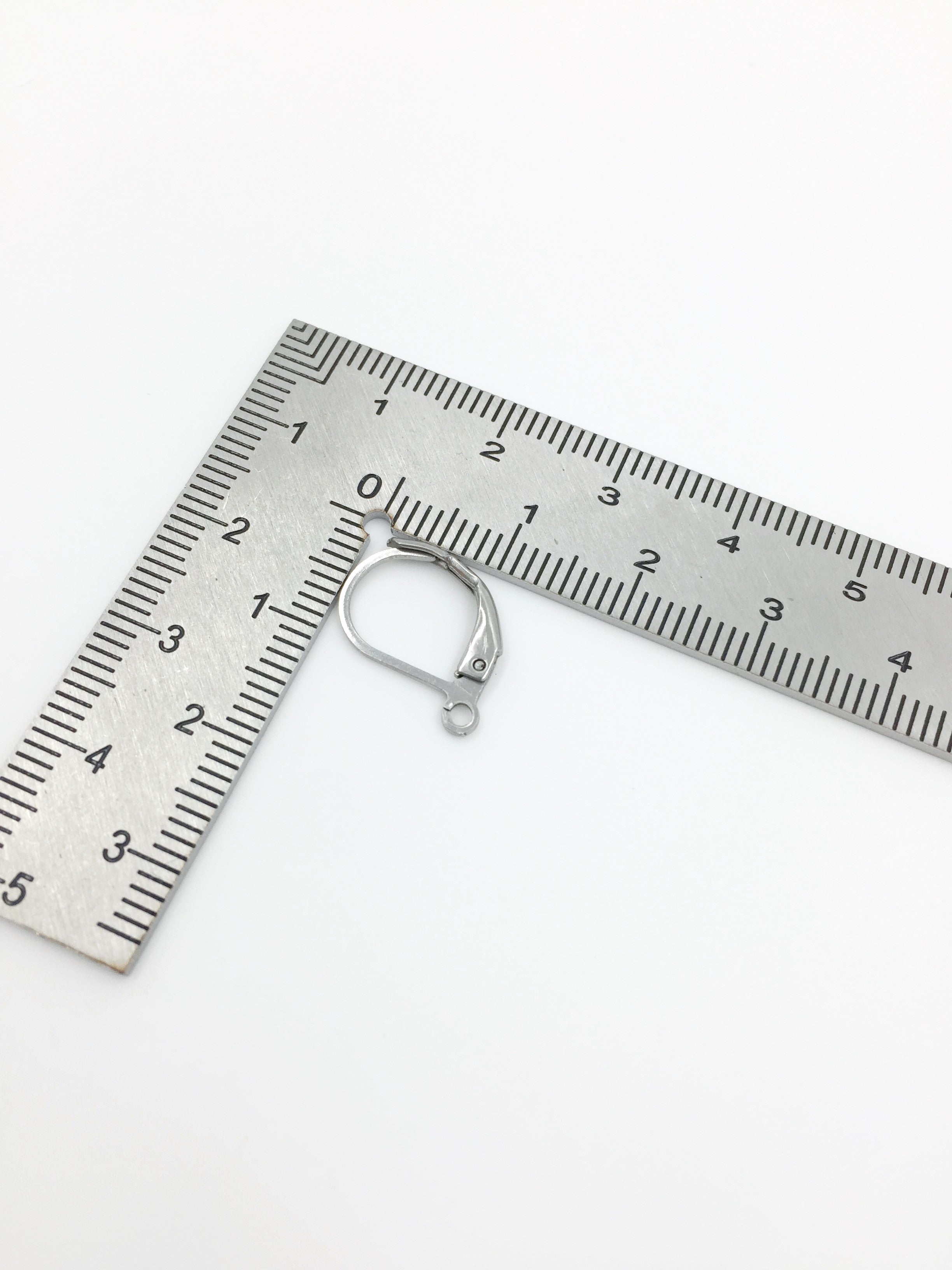 10 pairs x Stainless Steel Leverback Earring Findings (0057)