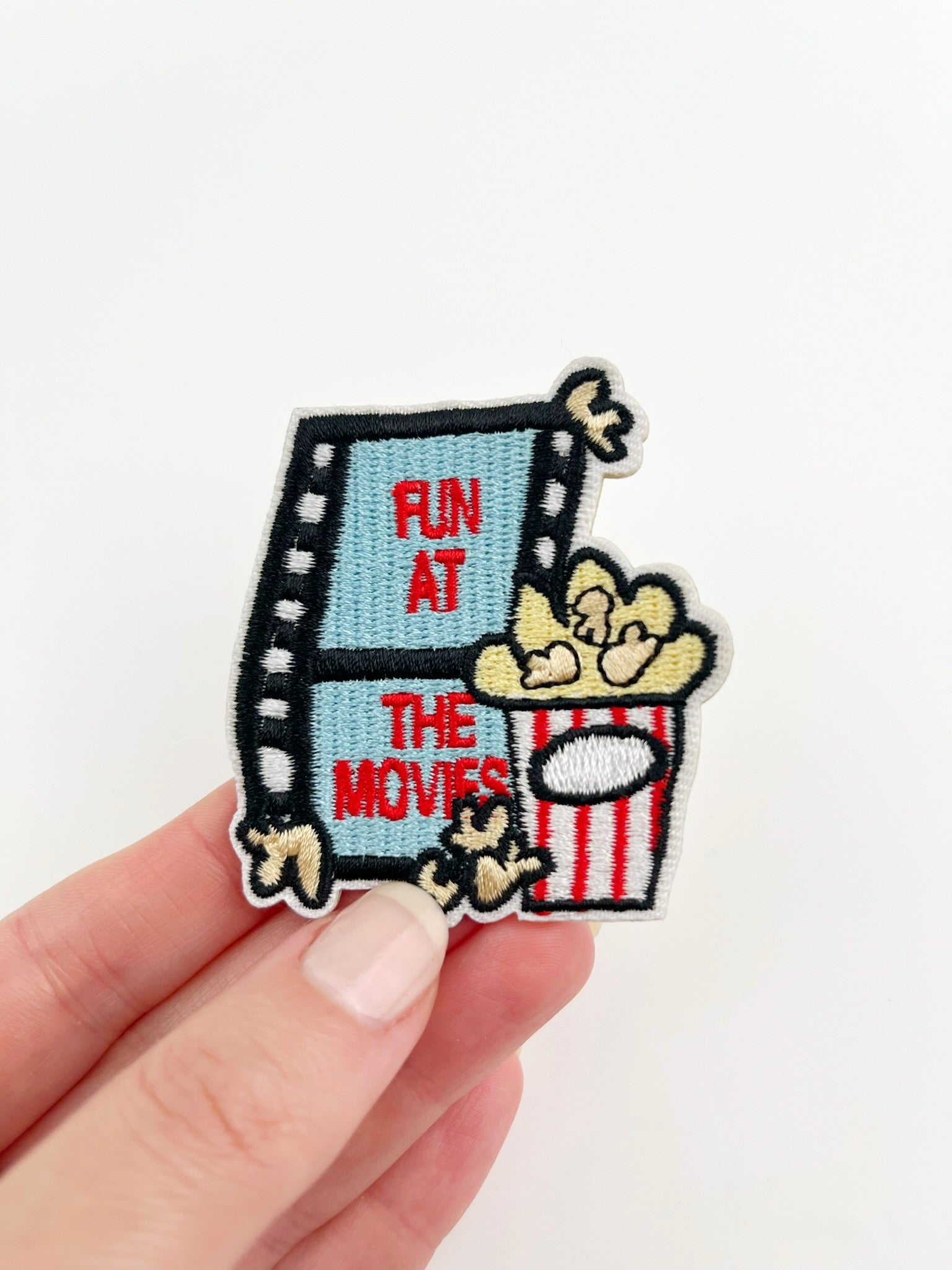 Cinema Fun Embroidery Patch