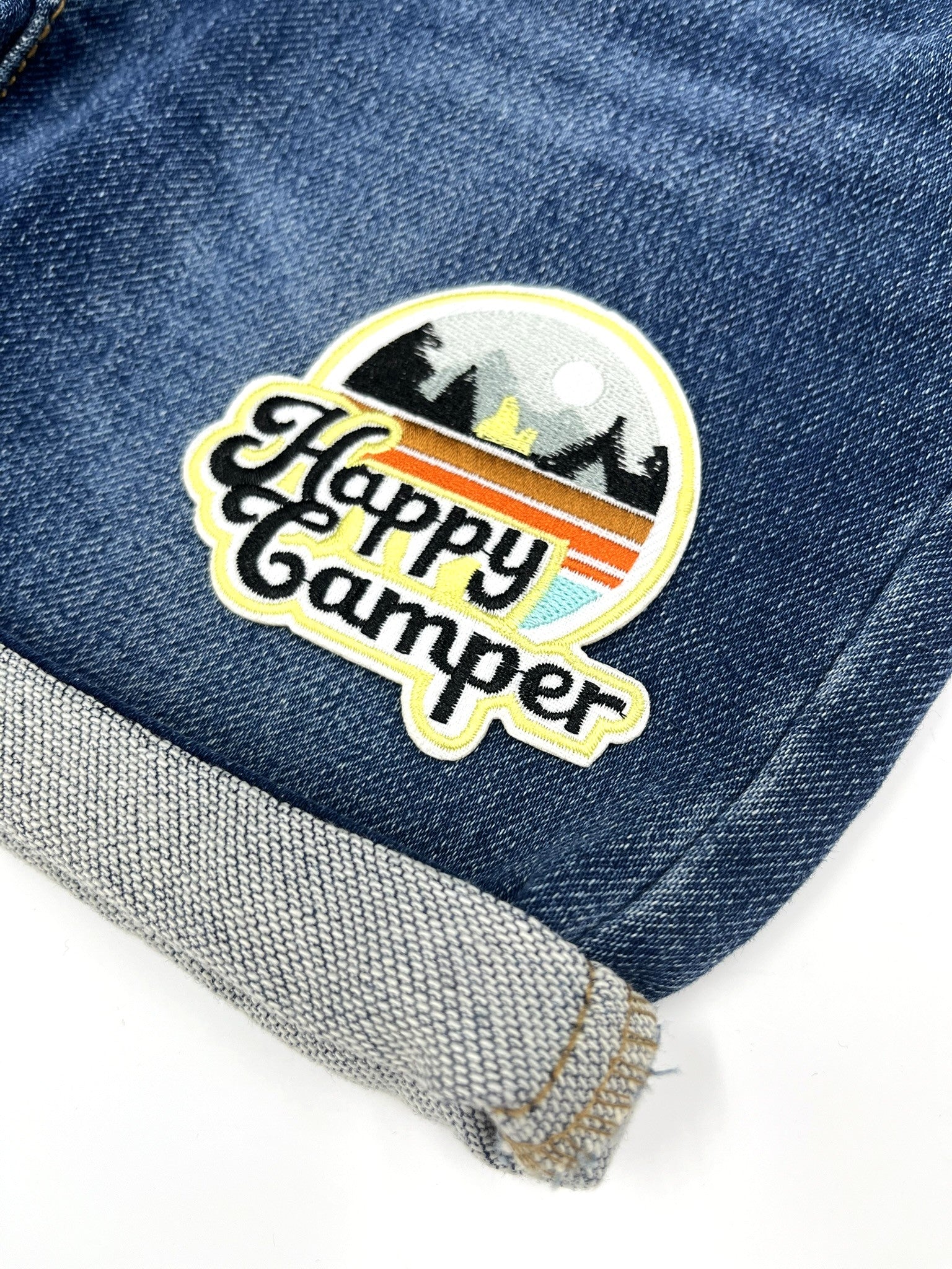 Happy Camper Embroidery Patch