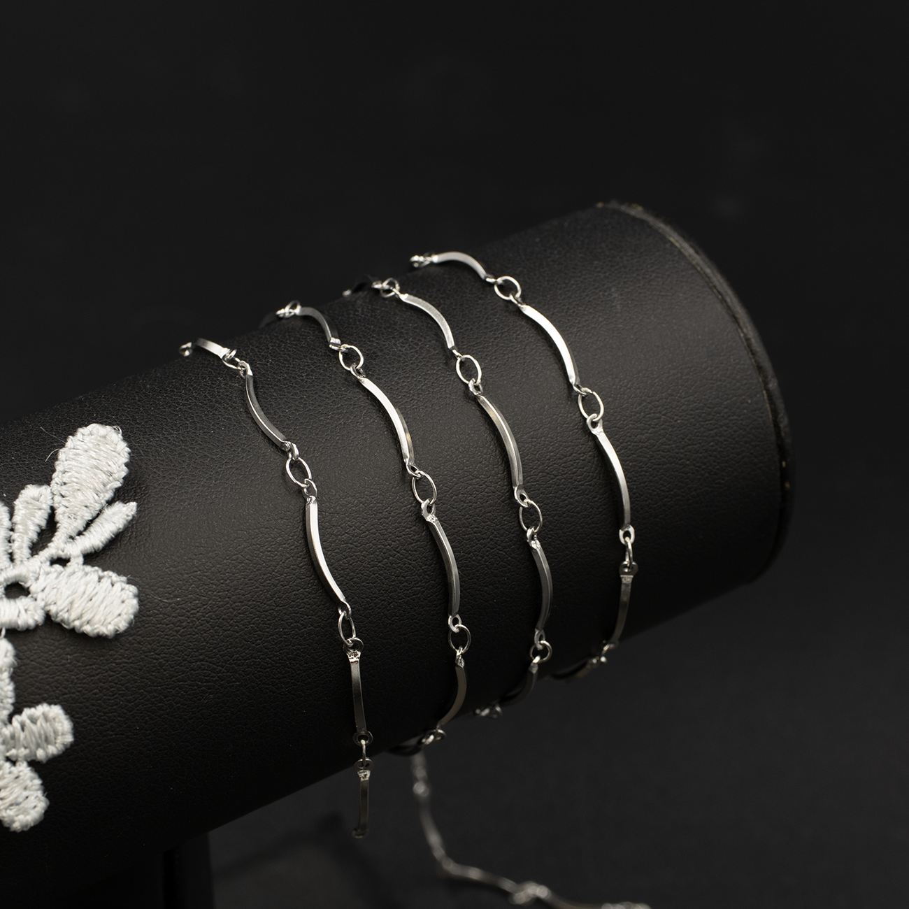 Stainless Steel Arched Bar Chain