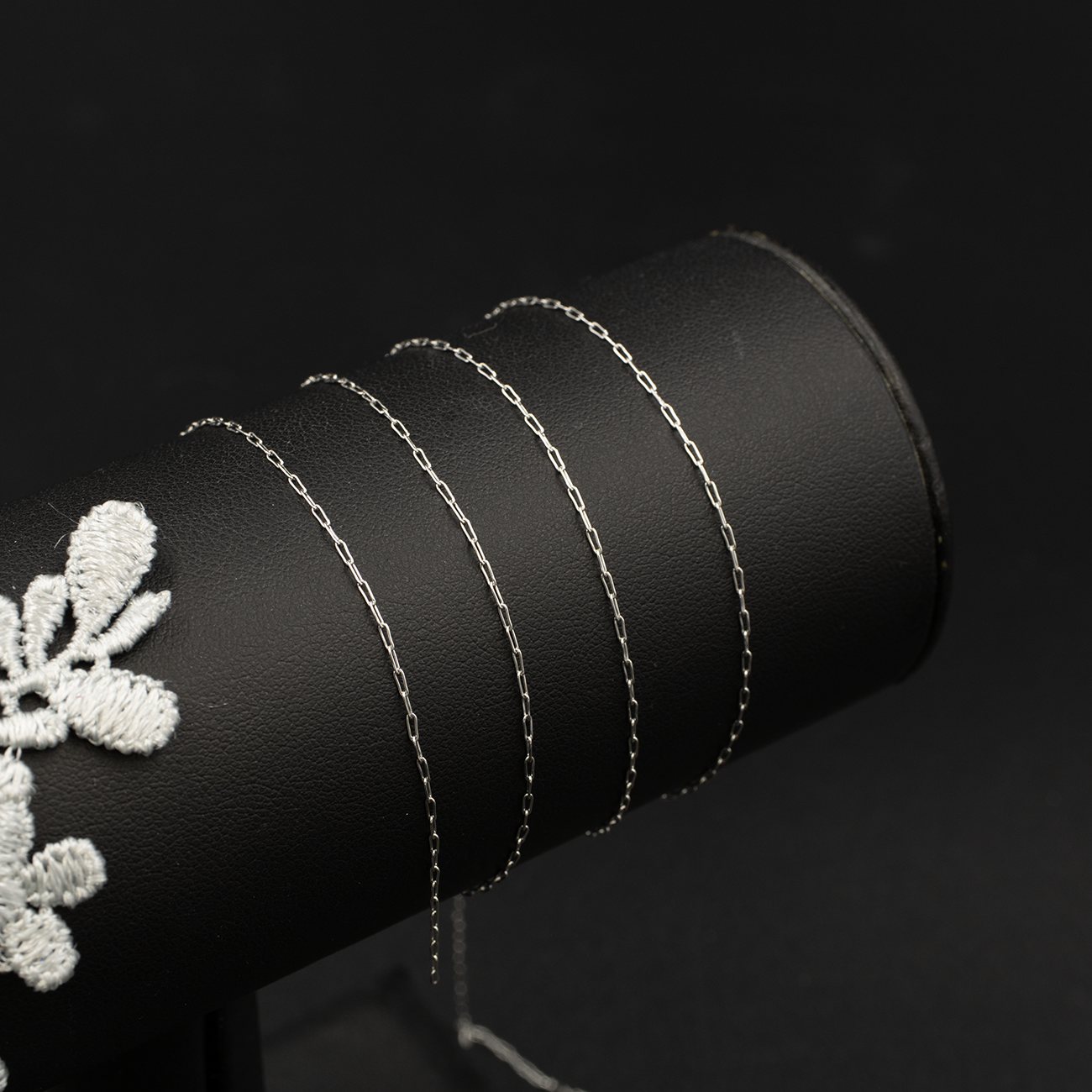 Stainless Steel 1mm Paperclip Chain