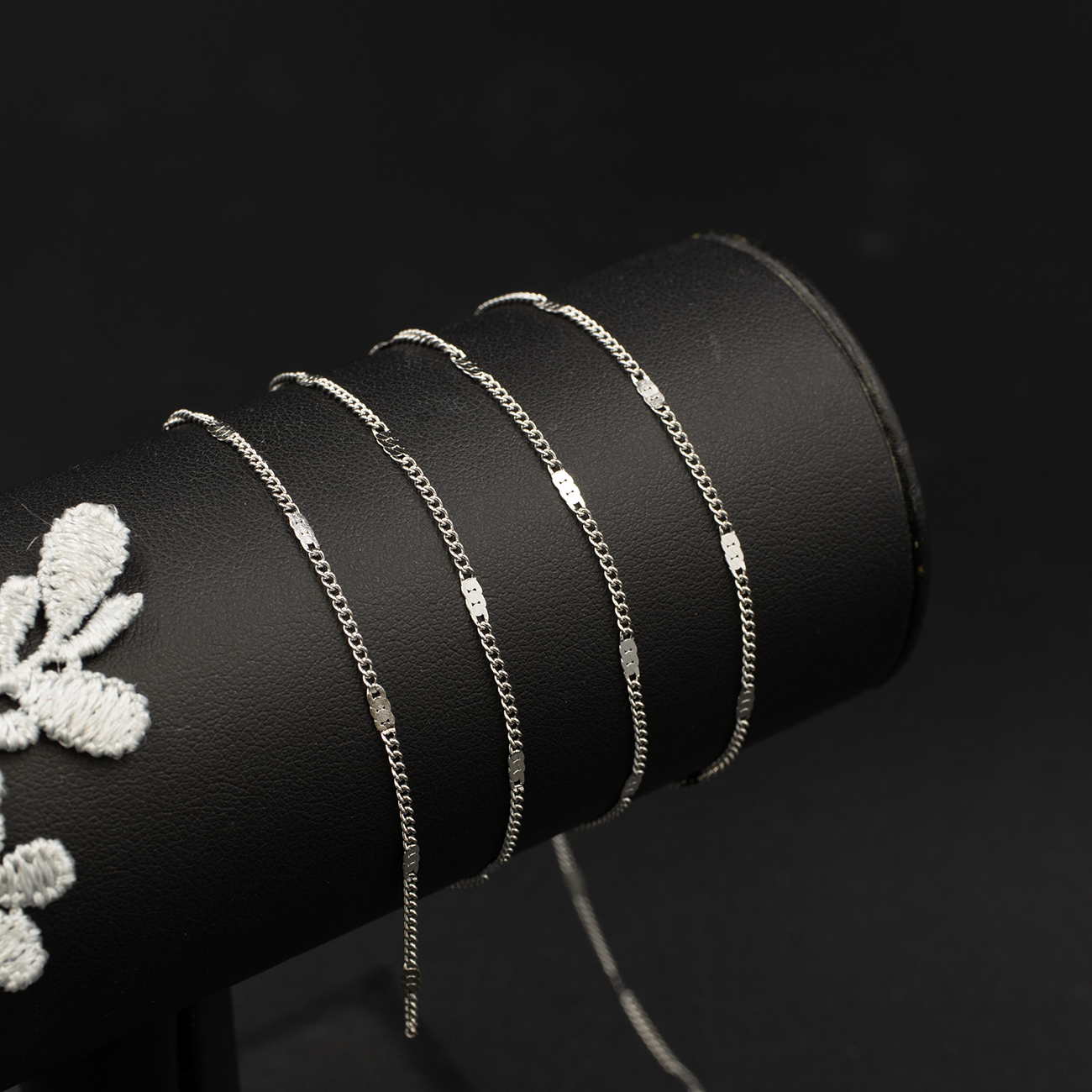 Stainless Steel Dapped Curb Chain