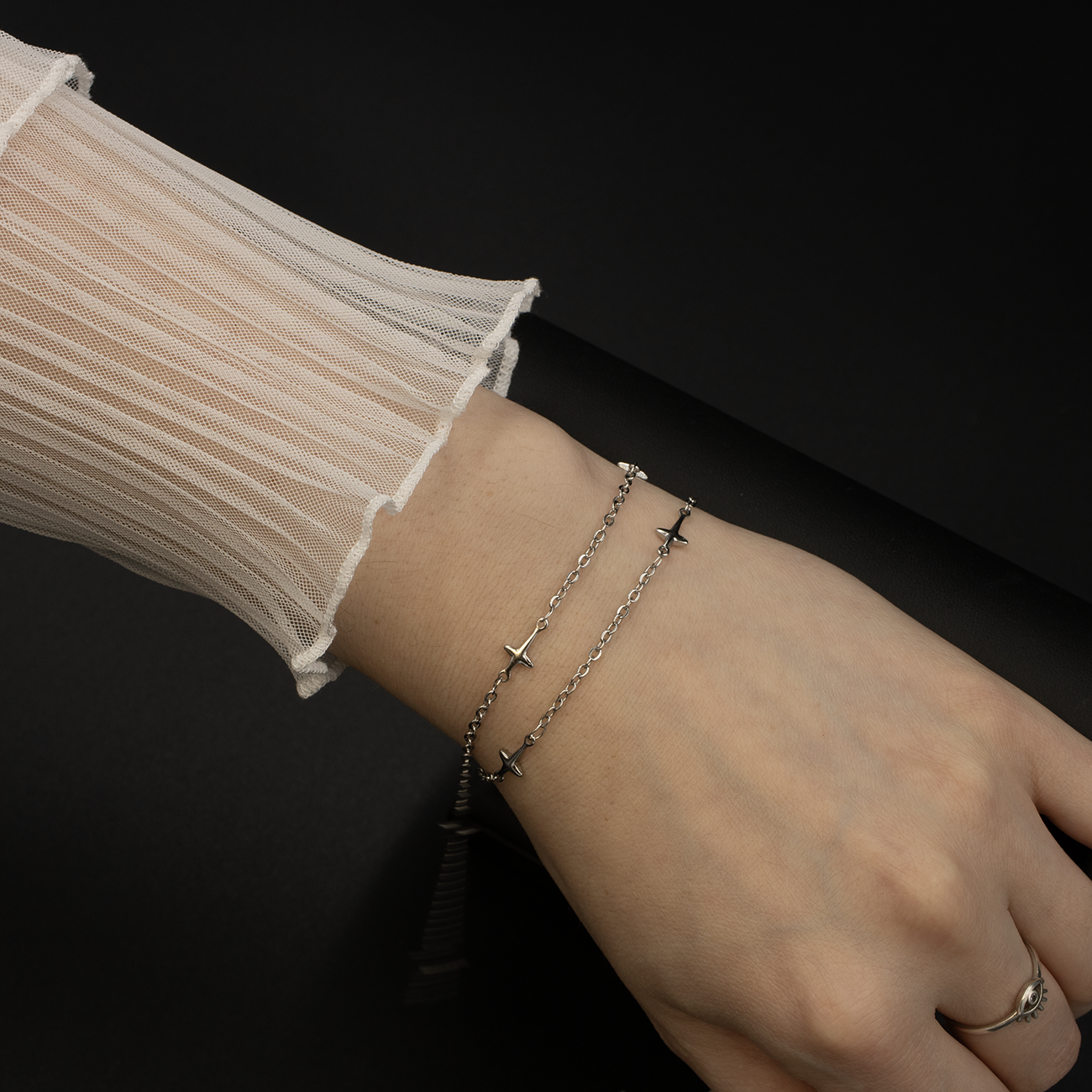 Stainless Steel Star Link Chain