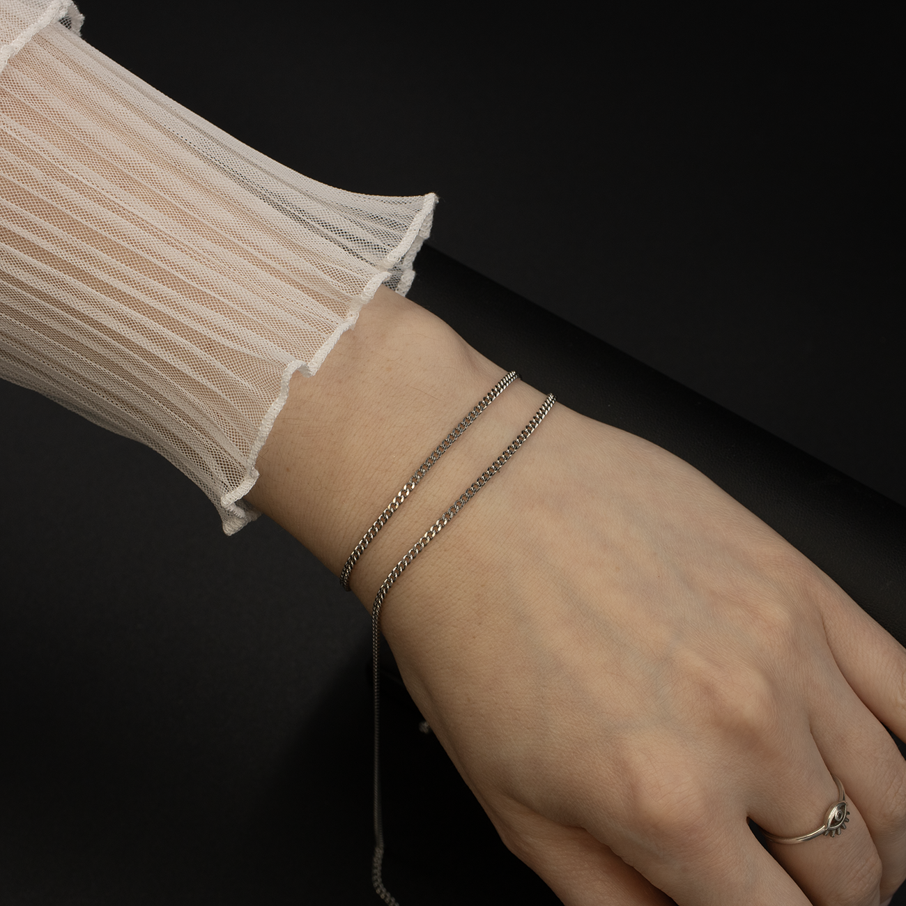 Stainless Steel 2.2mm Curb Chain