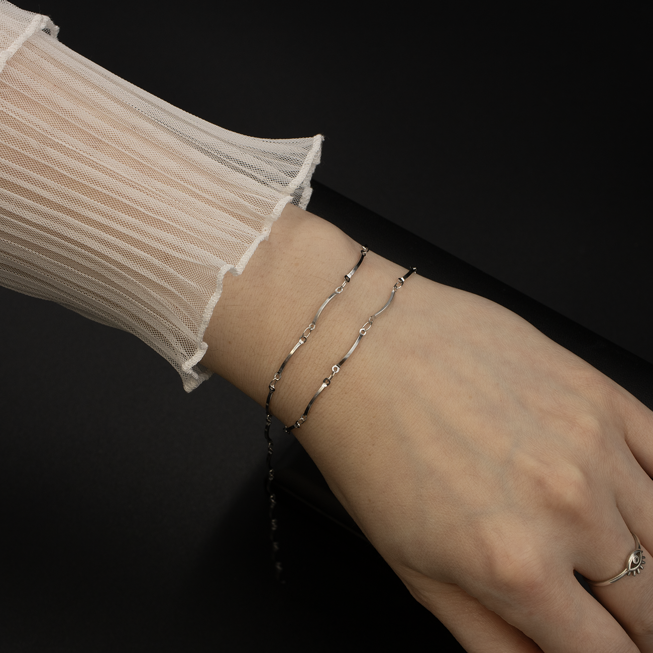 Stainless Steel Arched Bar Chain