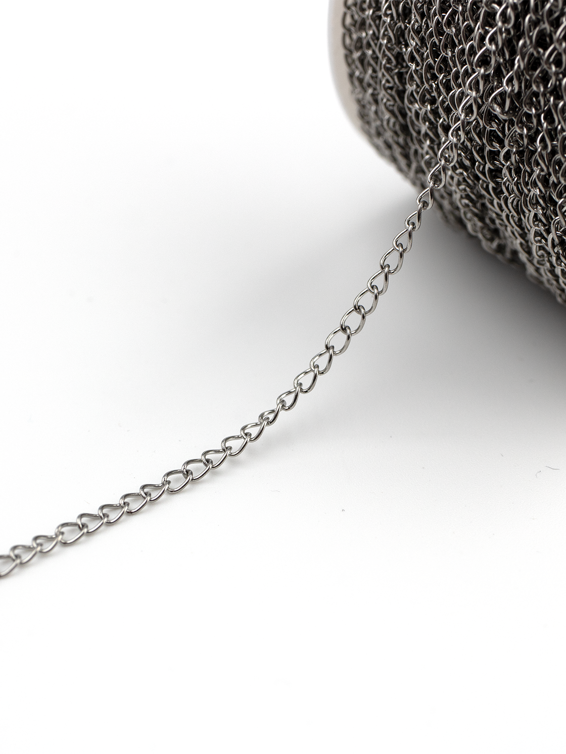 5m x Stainless Steel Curb Chain, 3.5x2mm (CH5)
