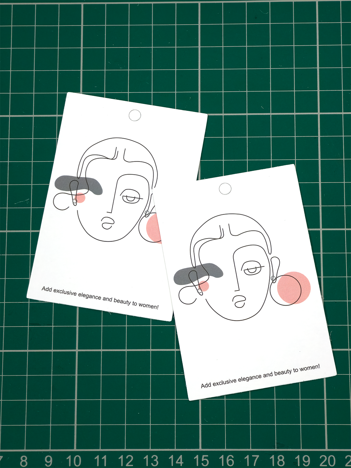 10 x Earring Display Cards, 6x9cm