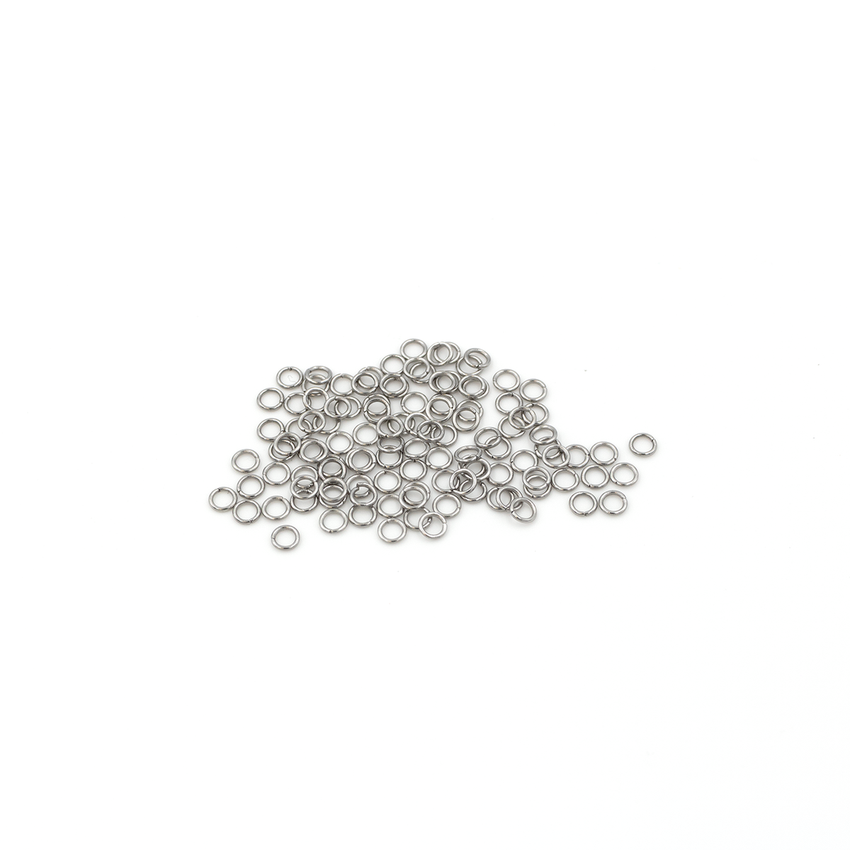 200 x Stainless Steel Jump Rings, 3x0.5mm