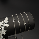 Stainless Steel Open Heart Link Cable Chain