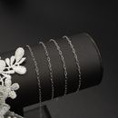 Stainless Steel 2mm Flat Oval Link Chain