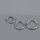 1 pair x Stainless Steel Huggie Hoop Earrings, 14mm/16mm/18mm