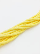 1 strand x 4mm Yellow Clay Disc Beads, Vinyl Heishi Beads (3166)