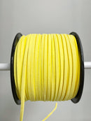 Yellow Faux Suede Cord, 3mm Soft Flat Cord (R1)