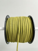 Olive Green Faux Suede Cord, 3mm Soft Flat Cord (R2)