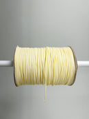 Ivory Waxed Polyester Cord, 1mm Silk Cord (R4)