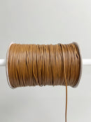 Ash Brown Waxed Polyester Cord, 1mm Silk Cord (R5)