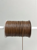 Brown Waxed Polyester Cord, 1mm Silk Cord (R5)