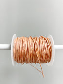 Nude Waxed Cotton Cord, 1mm Cotton Cord (R6)