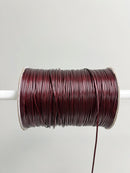 Oxblood Waxed Polyester Cord, 1mm Silk Cord (R6)