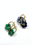 2 x Resin Flower Beads for Hoop Earrings, 20mm (Copy)