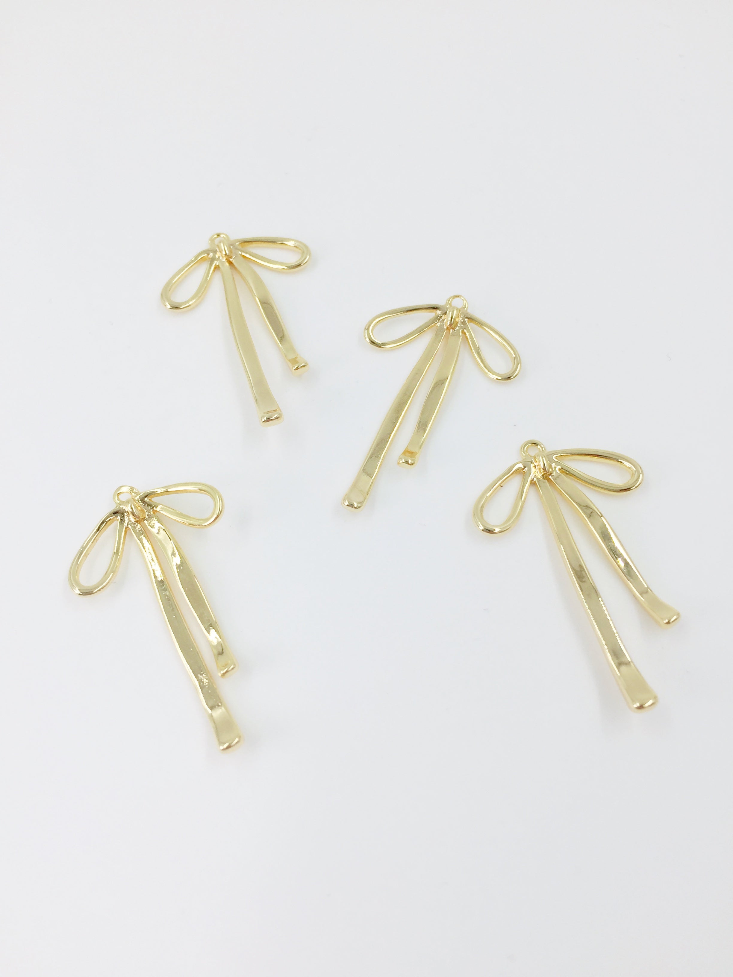 1 x 14K Gold Filled Bowknot Pendant, 31x19mm (1426)