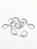 10 pairs x Stainless Steel Leverback Earring Findings (0057)