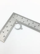 10 pairs x Stainless Steel Leverback Hoop Earring Findings (0053)