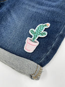 Blooming Cactus Embroidery Patch