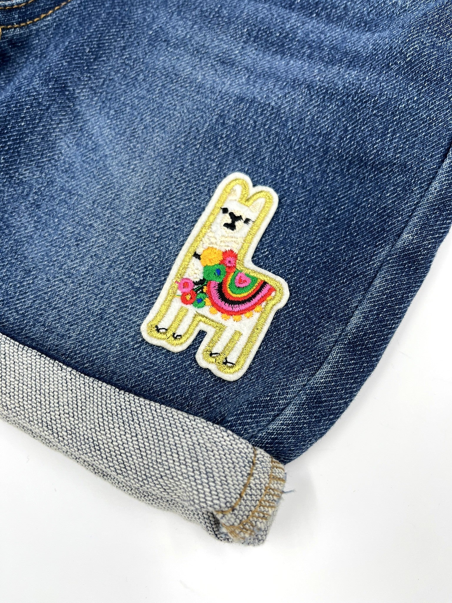 Alpaca Embroidery Patch