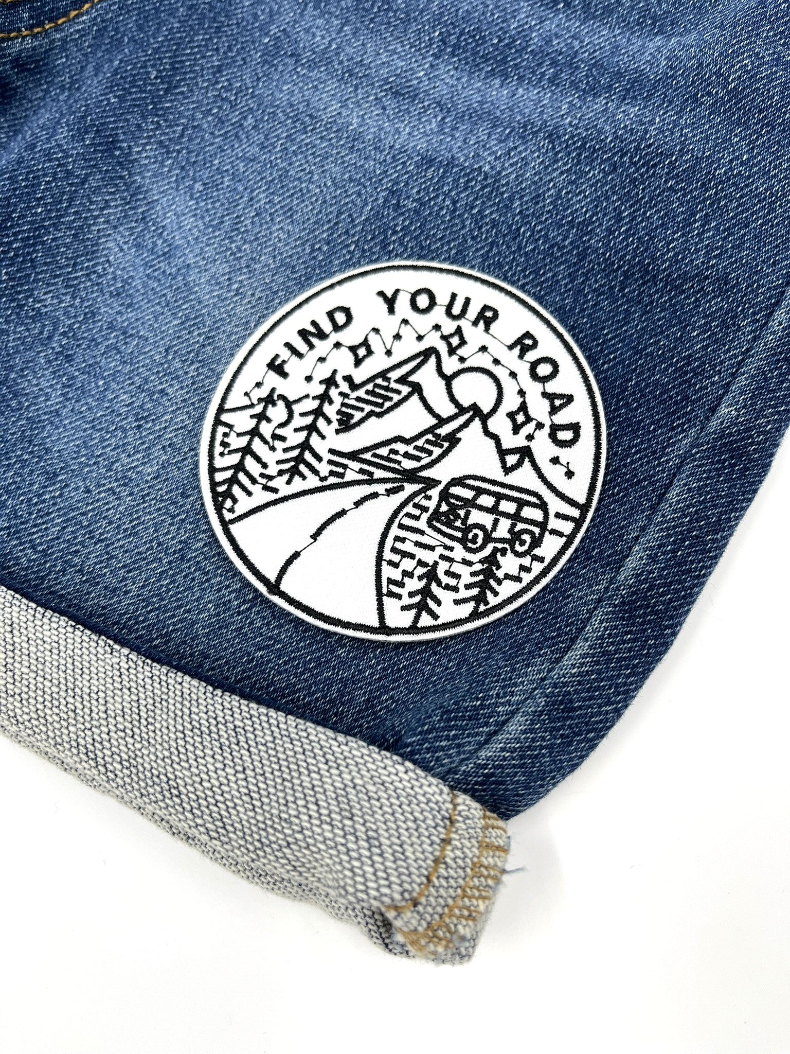 Find Your Road Embroidery Patch