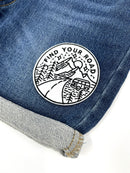 Find Your Road Embroidery Patch