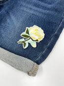 Ranunculus Embroidery Patch