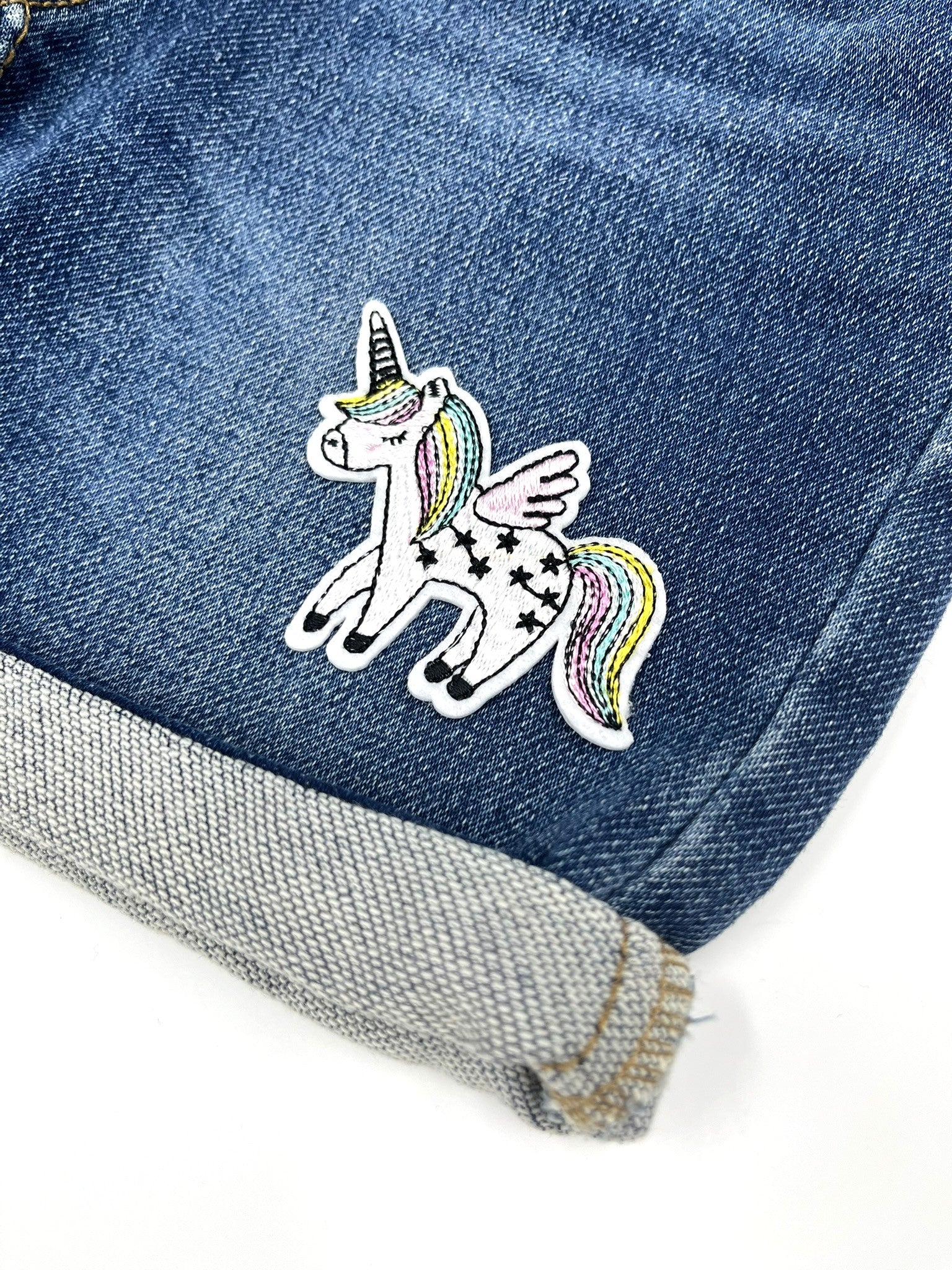 Unicorn Embroidered Iron-on Patch