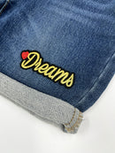 Gold Dreams Embroidered Iron-on Patch