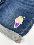 Ice-cream Cone Iron-on Patch