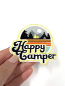 Happy Camper Embroidery Patch