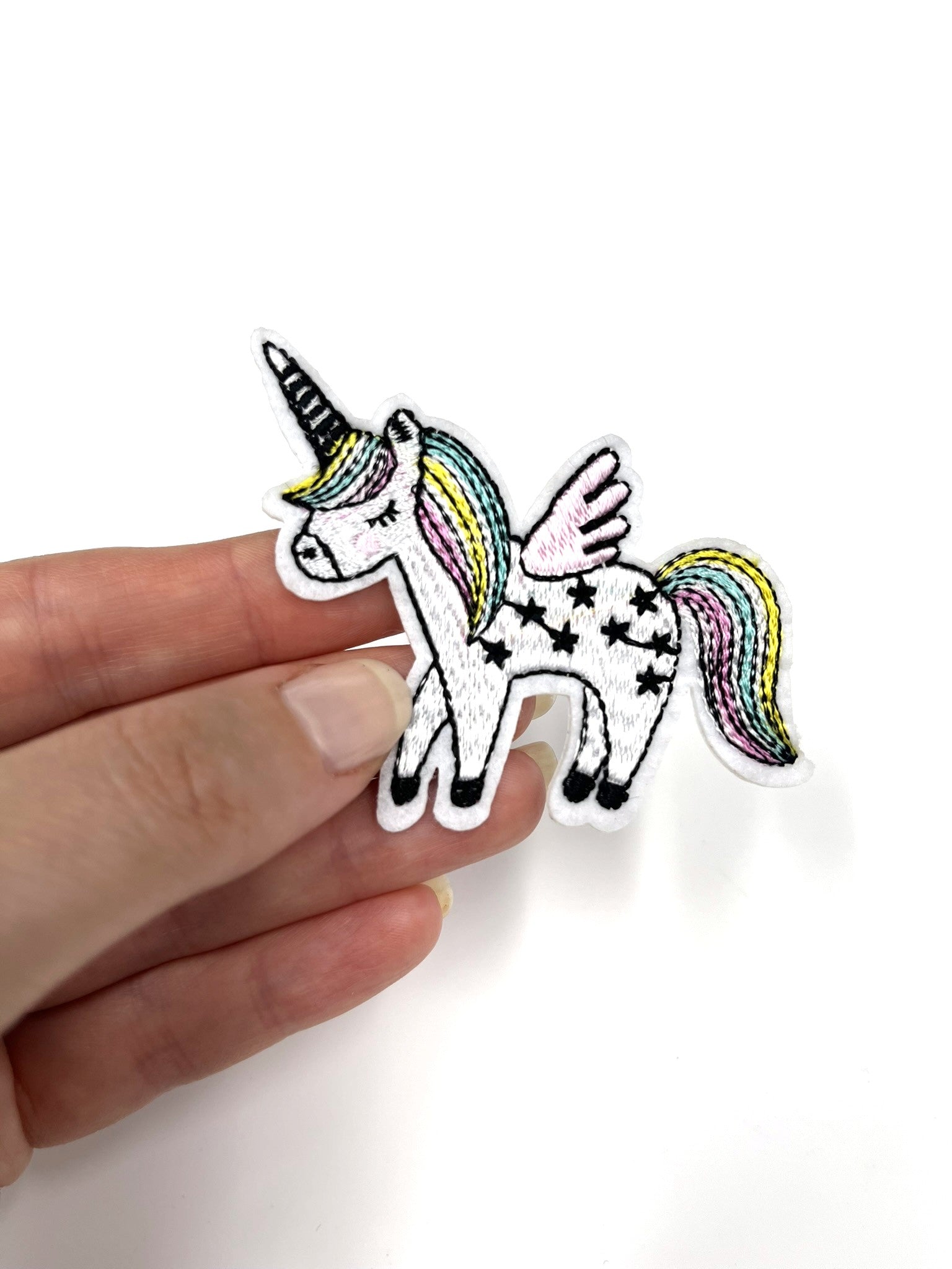 Unicorn Embroidered Iron-on Patch