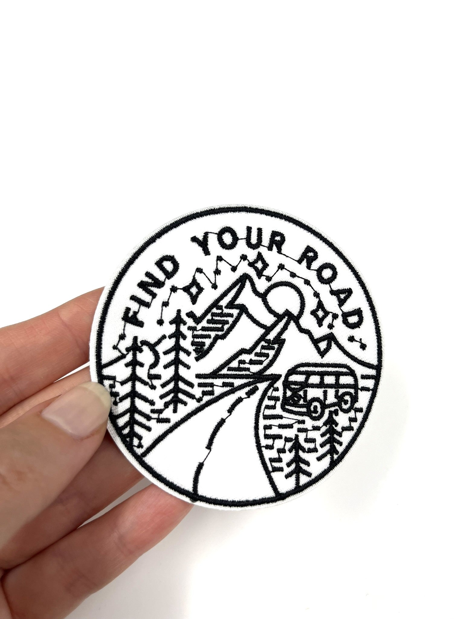 Find Your Road Embroidery Patch
