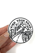 Find Your Road Embroidery Patch