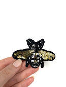 Queen Bee Embroidery Patch