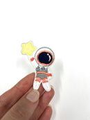 Astronaut Embroidery Patch