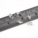 10 x 925 Sterling Silver Plated Lobster Clasps, 10x6mm