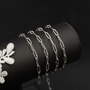 Stainless Steel Starburst Paperclip Chain
