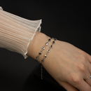 Stainless Steel Solid Heart Link Chain