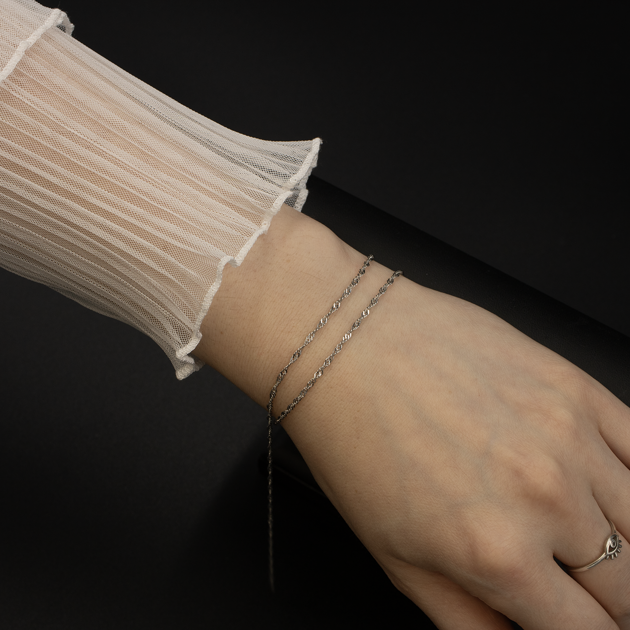 Stainless Steel 2mm Singapore Chain