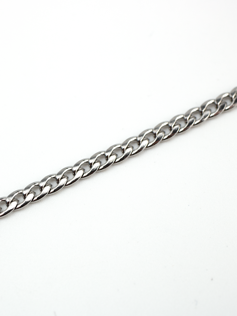 1m x Stainless Steel Curb Chain, 3mm (CH2)